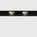 IN_LINE TUB XS A 22 X2, D22, H23mm, LED 4W, 3000К, латунь (06.2221.4.930.BR)